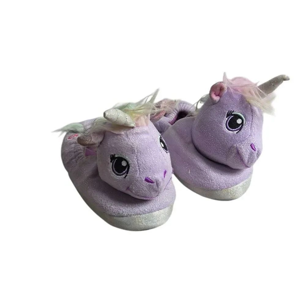 Build a Bear Unicorn slippers shoes 1/2